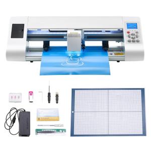 VEVOR Vinyl Cutter Machine with Automatic Edge Detection Design Software, Color touchscreen / Machine + Kit