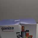 Ganiza Blender for Smoothies, 14Pcs Personal Blender for Shake and Smoothies for Kitchen with 3 Portable Cups (1x24oz & 2X17oz), Single Serve Smoothie Maker, Nutritious Recipe (Black Silver)