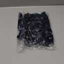 AIMUDI Navy Blue Velvet Bows 4.5" Christmas Bows for Tree Premade Bows for Wreaths Twist Tie Bows for Gift Wrapping, Festive Winter Decor, Tree Garland, Swag, Wedding Decor - 12 PCs