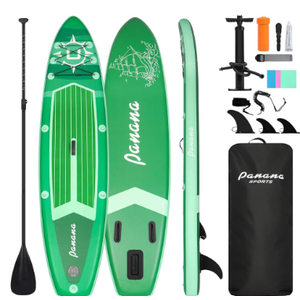 Panana Inflatable Stand Up Paddle Board, 10'x31 x6 SUP with Premium Paddle Board Accessories Kit, Anti-Slip EVA Deck for Adults Youth of All Skill Levels