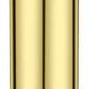 Stainless Steel Toilet Brush and Holder,Gold Toilet Bowl Brush with Long Handle for Bathroom,Toilet Brushes-Space Saving,Covered Brush, Durable, Deep Cleaning,Splash Resistant