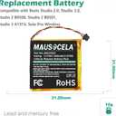 AEC643333 Battery, Capacity 560mAh, Compatible with Beats Studio 2.0, Studio 3.0, Solo pro, Wireless Headphones Battery with Professional Tool Kits