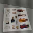 Alupssuc Nativity Set for Christmas, 12 Pieces 3.9 Inches Hand-Painted Resin Figurines for Christmas Nativity Scene Tabletop Holidays Home Decoration, Perfect Choice for Collection and Gifts