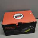 50PSI Paddle Board Pump Electric Portable, High Pressure Sup Pump - Dual Stage Inflation, Auto Shut Off and Deflate, 12V DC Connector for Paddle Board/ Car/ Bicycle/ Inflatable Bed, Orange (Battery Not Included)