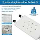 Walker Seat Cushion - Waterproof and Anti-Slip Pad (PVC-White)
