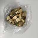 Copper Ground Rod Clamp, Great for 1/2”- 5/8” Grounding Rods (10, Brass Clamp (1/2''-5/8''))