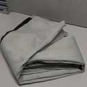 NICETOWN 100% Blackout Window Curtain Panels, Cold and Full Light Blocking Drapes with Black Liner for Nursery, 84" Drop Thermal Insulated Draperies (Greyish Green, 2 Pieces, 70" Wide Each Panel)