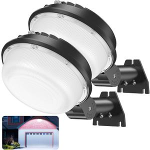 150W LED Barn Light 21000LM Yard Area Light Dusk to Dawn Outdoor Lighting with Photocell 5000K Daylight IP65 Waterproof LED Flood Security Parking Lot Lights for Street Farmhouse Garage, 2 Pack