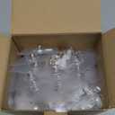 12 Wall Display Shelf for Lego Building Bricks, 4x5 inch Dual-Sided Display Shelf with 16x13 4.9mm Studs for Lego Shelf Display, Builders, Room Decor (White)