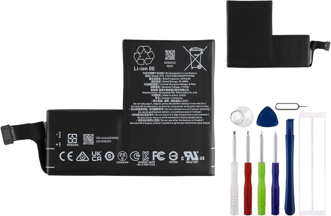 F7G Replacement Battery for Steam Deck LCD/OLED Handheld Gaming PC Series Battery with Tools