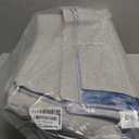 RELEANY Washable Area Rugs 6'x9' Non-Slip Modern Abstract Soft for Living Room Entryway Bedroom Nursery, Print Pattern, Grey Blue Gold/Golden