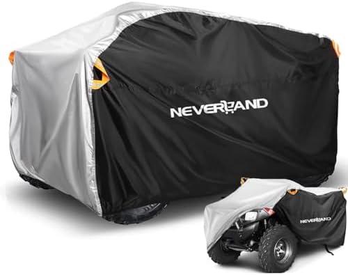 NEVERLAND ATV Cover Waterproof Heavy Duty M Universal Quad Cover Outdoor Storage Cover 4 Wheeler Rain Cover All Weather for Polaris Sportsman Yamaha Honda Kawasaki Quad Bike