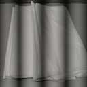 Smiry Disposable Table Cloth - 6 Pack, 54 x 108 Inch Waterproof Rectangle Tablecloths for Parties, Decorative Plastic Table Cover, Leakproof & Sturdy, White