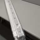 LazBlinds No Tools No Drill Cordless Cellular Shades, Top Down Bottom Up (TDBU) Honeycomb Shades for Home, Blackout Light Blocking Thermal Insulation Blinds for Windows, 47" W x 64" H, White