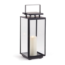 Outdoor Lantern Small Black 12 in 