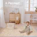 Baby Play Mat Premium Foam Playmat for Babies & Toddlers, 67" x 48", Neutral Modern Look, Easy-Clean & Non-Toxic, Decor-Friendly Baby Floor Play Mat for Any Room. Co-Toddlery