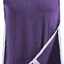Deyeek Unisex Shoulder Snap-Access Tank Tops Post Surgery Shirts Tear Away Chemo Shirt Clothes After Rotator Cuff Surgery M