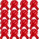 16 Pcs Pull Bows for Gift Wrapping,6 Inch Gift Bows for Presents,Birthday,Anniversary,Party,Christmas,Wreath,Holiday Celebration Gift Decoration (16Pcs Red)