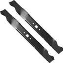 942-0741A Mulching Blade Fits for Craftsman 21" Deck, 942-0741 Mower Blades for Troy Bilt TB130 TB230 410 Craftsman 247 Series Push Mower, SC700E Self Propelled, 2 Pack