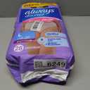 Always Discreet Adult Diapers for Women, Incontinence Underwear, Postpartum Essentials, Disposable Briefs, Max Absorbency, Bladder Leak Protection, Large, 28ct