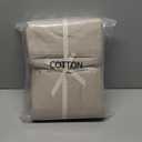 LBRO2M 1000 Thread Count 100% Egyptian Cotton Sheets Set King, 4 Piece Sets Bed Sheet Deep Pocket Sheet Set 16" Soft Comfortable All Season (King, Linen)