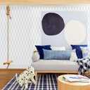 Naphite Modern Peel and Stick Wallpaper Geometric Hexagon Wallpaper Boho Contact Paper for Cabinets Drawers Self Adhesive Removable Neutral Bedroom Decor Nursery 17.3393