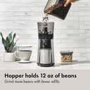 OXO Brew Conical Burr Electric Coffee Bean Grinder - 12 Oz, Silver