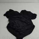 Blooming Jelly Women's Plus Size Swimsuit One Piece Bathing Suit Tummy Control Mesh V Neck Maternity Swimwear 3XL