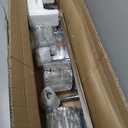 VOLISUN Crystal Vanity Lights - 6 Light Modern Stainless Steel Bathroom Light Over Mirror, Chrome Finish - UL Certificated (Exclude Bulb)