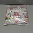 4 Pcs Christmas Santa Claus Gingerbread Gnome Cartoon Tree Crib Sheets for Baby Boys Girls, 52'' x 28'' Soft Breathable Christmas Fitted Sheet Set for Standard Crib and Toddler Mattresses