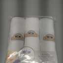 BlueSnail Quilted Thicker Waterproof Changing Pad Liners,3 Count(Snow White 13 x 27)