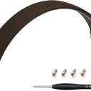 Studio Pro 2023 Wireless Headband Replacement, Top Head Band Replace Repair Kit for Beats Studio Pro 2023 Headphones Accessories, Bending Resistant, Durable, Composite Materials+Tools (Deep Brown)