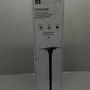 Architectural Mailboxes Coolidge Galvanized Steel Mailbox Post, Compatibility Code F, 7511B-10, Black