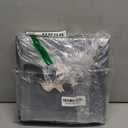 Thxutm Clear Cake Box, 2 Pcs Transparent Cake Carrier Box with Lids, 6'' PET Packaging Boxes with Ribbon Gift Card for Pastries, Clear Gift Boxes for Birthday, Wedding and Festival Party, Black.