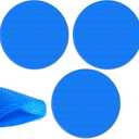 Wesiti Solar Pool Covers Blankets Above Ground Inground Pool Solar Covers Heavy Duty Heater Warmers for Swimming Pools Hot Tub(10 ft in Diameter,Blue,3 Pcs)