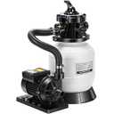 VIVOHOME 10" Sand Filter Pump 2087 GPH for Above Ground Pools up to 4, 600 Gallons, 7-Way Valve with 22 lb Sand Capacity, Heavy-Duty Rust-Resistant Housing