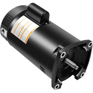 B2855 Pool Pump Motor, 2 HP 230V Single Speed, 56Y Square Flange, 3450 RPM