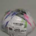 Soccer Ball Size 2/3/4/5 with Pump & Bag, Deflated Ball - 1, 2, or 3 Pack - Classic Black & White - Durable Soccer Ball for Indoor/Outdoor Use - Ideal Soccer Gift for Toddlers, Kids, Youth & Adults