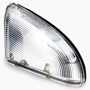 Front Left Drive Side Mirror Turn Signal Light Compatible with Dodge Ram 1500, Ram 2500, Front Left Driver Side Mirror Turn Signal Light Lamp Housing 68064949AA (Driver's Side)