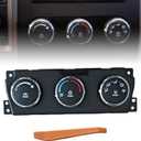 55056826AB AC Heater Climate Control Module Fit for Dodge Ram 1500/2500/3500 2009-2010, OE 55111290AE, 55056826AC, 55056826AD, 55056826ag