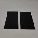 2Pack Anodized Aluminum Sheet 6 x 12 x 1/16(0.06") Inch Black Anodized Aluminum Metal Plates Engraving Blanks for Laser Engraving, DIY, 1.5MM Thin Decorative Aluminum Metal Sheets for Crafting (6"x12"x1/16", Black)