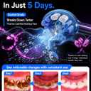 RANVOO AirJet X5 [New-Gen Jet Clean | Max Tartar Removal] Electric Toothbrush, 100% Plaque Removal, Whitening & Gum Care, 60-Day Battery Life, Rechargeable with 3 Pro Brush Heads, Space Gray