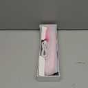 Go Brush Pro 2026 Hair Iron Straightener Brush 300M Negative Ions, Portable Mini Hair Straightening Comb for Women with 4 Temps Fast Heating MCH Ceramic Coating Smooth Frizz Hair Travel Gift Pink