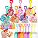 JOYIN 28 PCS Plastic Toy Shovels with I DIG YOU Cards, 28 Candy Bags with Ribbon for Valentine's Party Favors Supplies, Valentine's Toys, Classroom Exchange Prizes Valentines Gifts