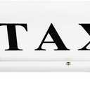 keehui Taxi Sign 12V with Magnetic Base,Dome light,Taxi Cab Roof Top Illuminated Sign Topper Car,12V Car Top Light waterproof With Cigarette Lighter
