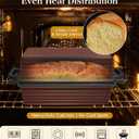 Cast Iron Loaf Pan With Lid, 95in 2in1 HeavyDuty & OvenSafe Loaf Pan for Sourdough & Homemade Bread