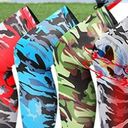 Tatuo Sports Compression UV Long Leg Sleeves for Running Basketball Football Cycling and Other Sports for Men, Women, Youth (Camouflage Colors,7 Pieces)