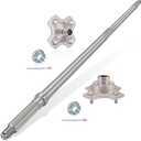 M MATI Rear Axle Shaft & Rear Left&Right Wheel Hub for Honda Rancher 420 Foreman 500 Foreman 520 2x4 4X4 TRX420 TRX500 TRX520 42311-HR3-A20 42610-HR3-A20 42620-HR3-A20