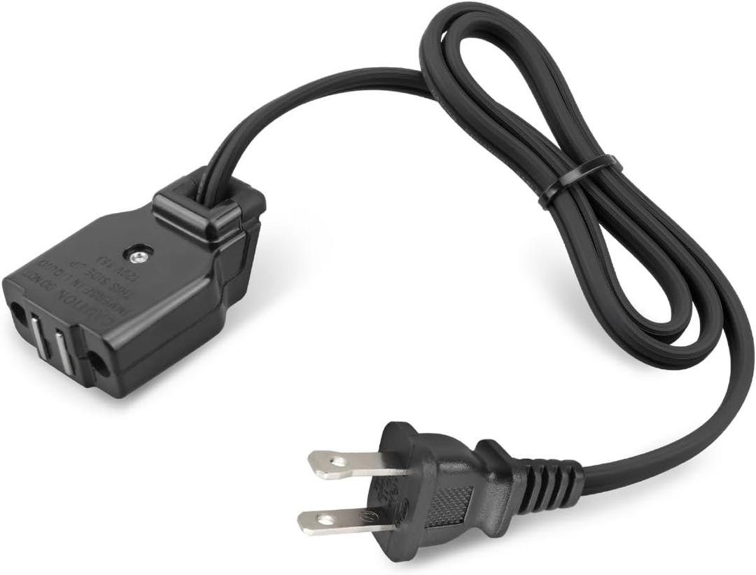 09982 Deep Fryer Magnetic Power Cord Fit for Presto Fry Daddy, Fits for Presto Granpappy Digital Profry Stainless Steel Profry, Electric Fryer Power Cord Replacement