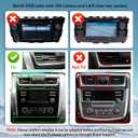 10.1 inches Android 10 Double Din Car Stereo for Nissan Altima 2013-2015 IPS Touchscreen Screen Car Radio with Carplay & Android Auto Support Backup Camera GPS FM Navi BT
